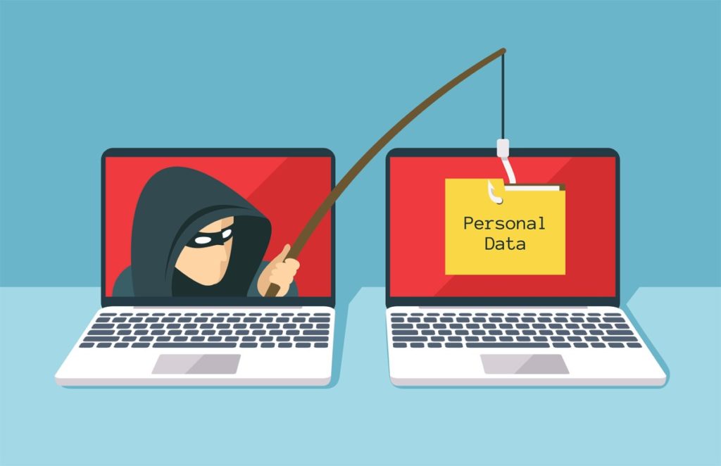 Displaying how hackers can steal your personal information if you are not careful and verify who the account is through our services.