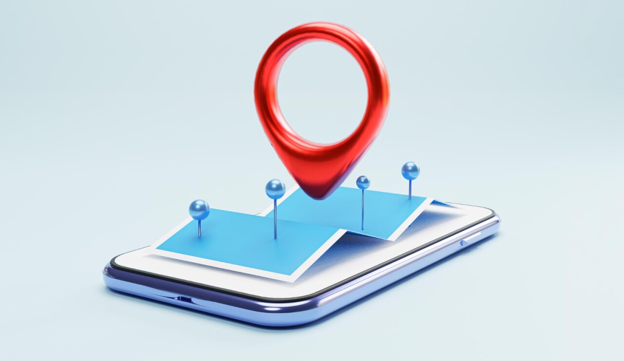 Shows an home and gps location for our address search service. One of our services.